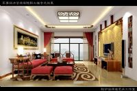 5中式样板房-室内设计,效果图,装修
