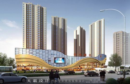 郑州超市装修首选天霸-天霸设计的设计师家园