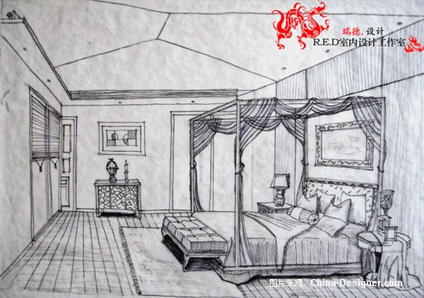 别墅手绘家园-刘建章的设计师方案-r.e.d辐射建4设计据点别墅图片