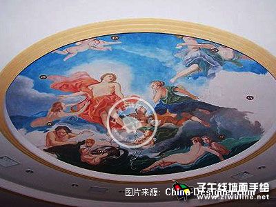 酒店壁画-杜长辉的设计师家园:上海壁画装饰家