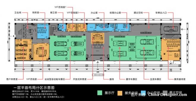 汽车销售店,现代汽车,进口汽车,4s店设计,工装,500万以上