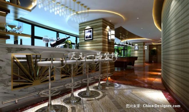 北京白总办公室设计-天元一品装饰集团郑州分