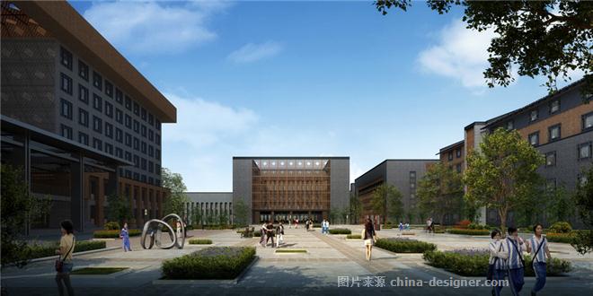 菏泽市级新高中规划建-天津大学设计院绿色地