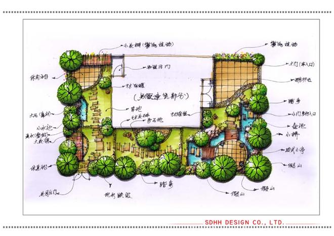 南宁别墅园林设计 大自然花园-曾华照的设计师家园-庄园