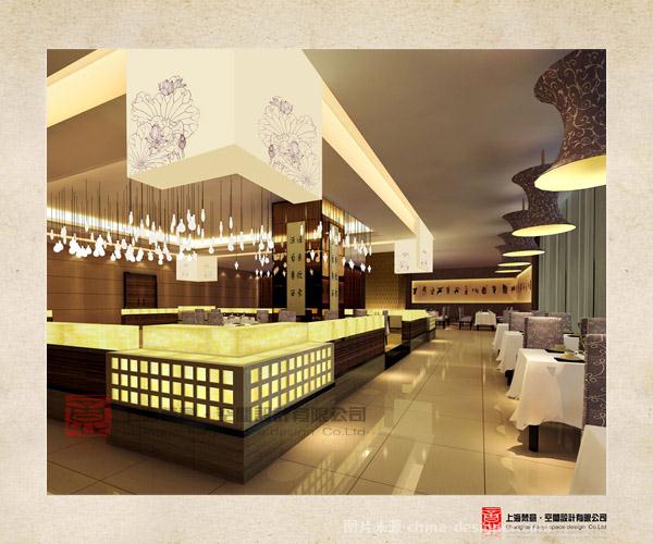 郑州中式饭店装修设计图片-梵意空间设计-上海梵意设计郑州公司的设计