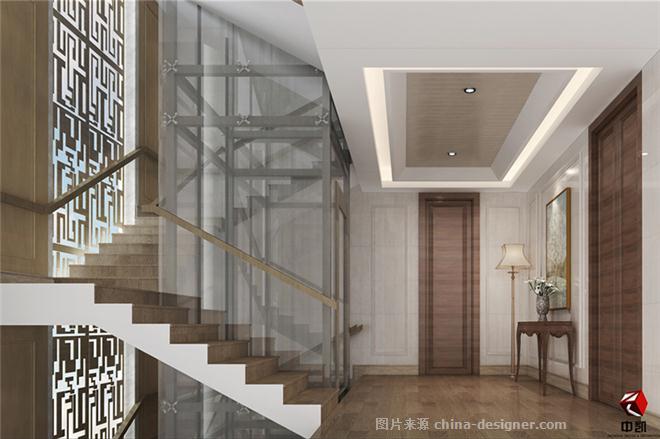 高尔夫庄园别墅设计-广州市中凯装饰工限公司的设计师家园-新中式