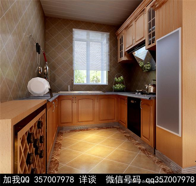 简欧风格样板间设计-室内设计师93的设计师家