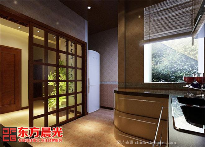 简约中式风格农村别墅装修室内设计-北京东方晨光装饰有限公司的设计