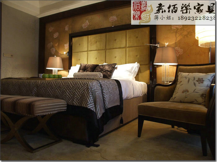案例说明: 酒店豪华套房家具,总统套房家具,顺德酒店家具,嘉佰乐酒店家具厂,千叶酒店家具厂,酒店家具定制, 星级酒店宾馆家具、别墅样板房家具、高档公寓家具、高档酒家餐厅家具、KTV夜总会家具、高档酒吧会所等各种风格配套工程家具,其中包括所有固定家具及所有活动家具。