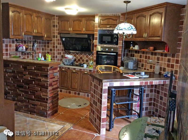 很多朋友都想在厨房装修的时候,做一套整体的砖砌橱柜
